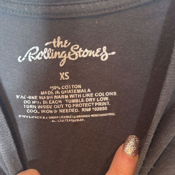Rolling Stones Grey Short Sleeve T-shirt. Size XSmall. - Picture 3 of 4